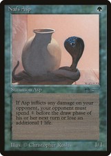 Nafs Asp (a Dark) Arabian Nights PLD Green Common MAGIC MTG CARD ABUGames