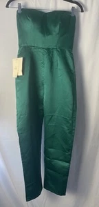 LT Couture LanTing Jumpsuit Green Wedding Prom Party Graduation Guest New - Picture 1 of 6