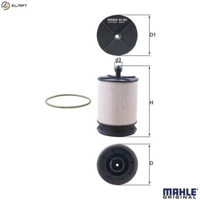 FUEL FILTER KX 569D FOR TOYOTA RAV/4/IV/VAN AVENSIS 2WW 2.0L 1WW 1.6L 4cyl - Image 1 of 4