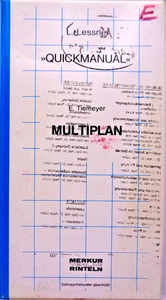 IBM PC -- MULTIPLAN QUICKMANUAL (MERKUR VERLAG - MANUAL) #3DE - Picture 1 of 5