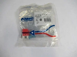 Amp Netconnect 1375191-7 Jack Cat 5E SL 110 568A/B Red ! NWB ! - Picture 1 of 4
