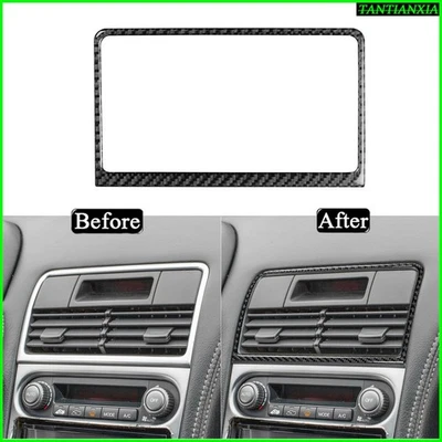 Consola de fibra de carbono real para Acura NSX 1990-2005 radio aire acondicionado salida moldura Foto 1 de 4