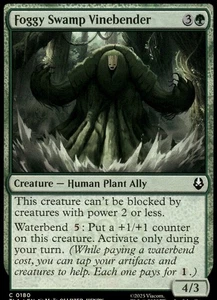 Magic The Gathering - Foggy Swamp Vinebender 180 Avatar: The Last Airbender C - Lámina - Imagen 1 de 2
