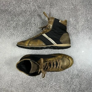 Archive Bikkembergs Boxerschuhe Leder High Top Sneaker Herren AvantGard Vintage 43 - Bild 1 von 24