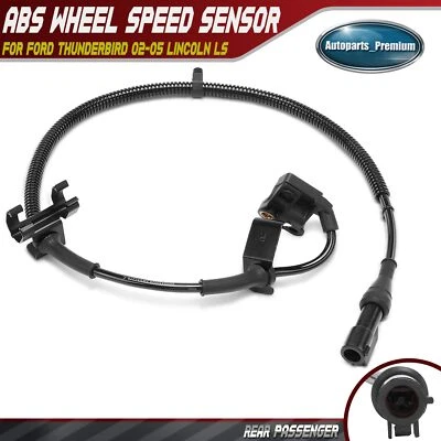 Rear Right RH ABS Wheel Speed Sensor for Ford Thunderbird 02-05 Lincoln LS 00-06 - Image 1 of 4