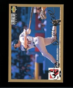 1994 Collector's Choice Gold Firma #166 Chuck aglio EX-MT - Foto 1 di 2