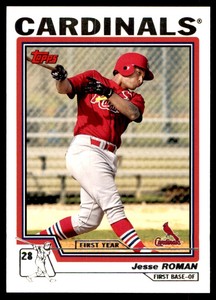 2004 Topps - Mint ^ Jesse Roman Rookie St. Louis Cardinals #307