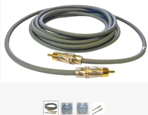 MONSTER® High Performance 400SW 24k Gold durable connector SUBWOOFER Cable - 10m - Picture 1 of 4