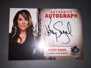 Sons Of Anarchy Authentic Autograph Card Of Katey Sagal As Gemma Teller. - Picture 1 of 12