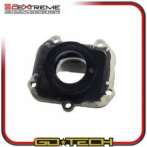 ANSAUGKRÜMMER APRILIA RS 125 AF1 RED ROSE ROTAX 34mm VERGASER 28mm - Bild 1 von 2