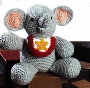 CUTE Elephants on Parade/Toy/ Crochet Pattern INSTRUCTIONS ONLY - Picture 1 of 2