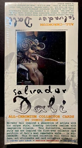 Unopened Exclusive Salvador Dali Sealed Playing Trade Cards Rare Chromium Box - Picture 1 of 12