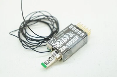 Zebra ZR-105SF 4-Way 41mhz Fm Empfänger Hitec - Bild 1 von 3