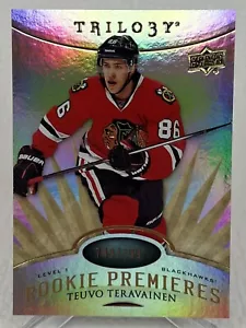 TEUVO TERAVAINEN 2014-15 Trilogy #104 ROOKIE *749/799* Chicago Blackhawks - Picture 1 of 2