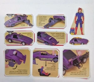 1987 Kenner M.A.S.K. Manta Box Parts - Picture 1 of 1