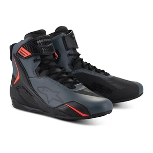 Botas De Deporte Para Hombre Alpinestars Faster 4 Motocicleta Negro Gris Rojo - Imagen 1 de 8