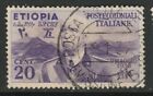 Etiopia Sass. 2 Colonie Italiane 1936 Vittorio Emanuele III 20c A16P47F546