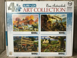 Sure-Lox Art Gallery 4 of 1000 Puzzles in one Art Collection by Tom Antonishak - Picture 1 of 8