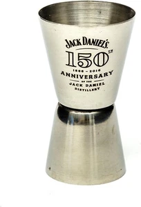 Jack Daniels 150 Anniversary Double Jigger Single Shot Measure 25ml & 50ml - Picture 1 of 1