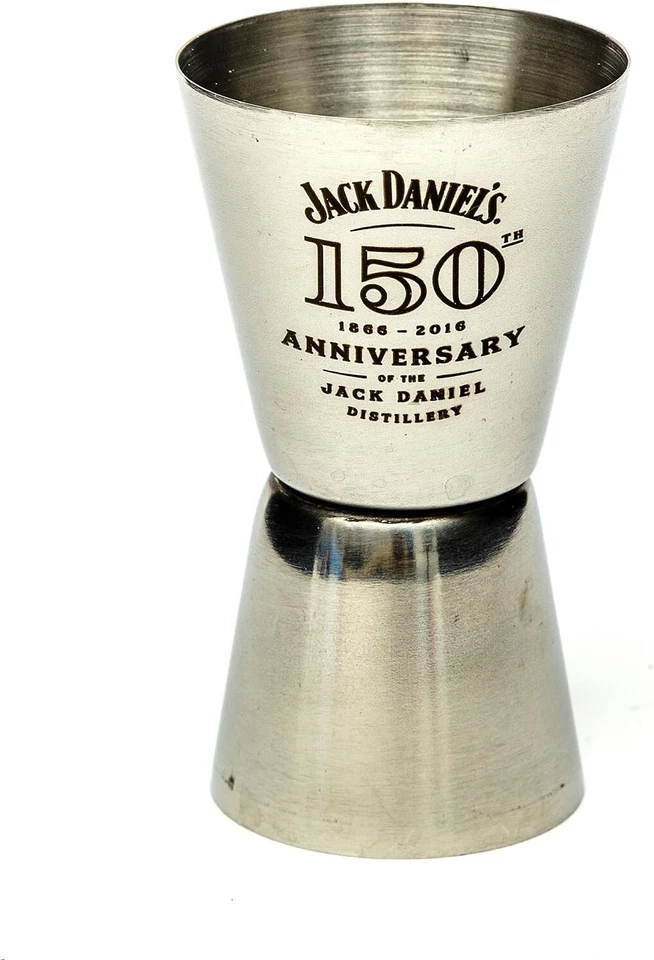 Jack Daniels 150 Anniversary Double Jigger Single Shot Measure 25ml & 50ml - Image 1 of 1