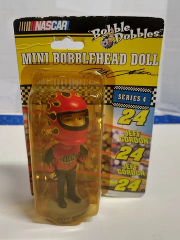 Mini Bobblehead Doll - 2003 Nascar - Jeff Gordon  #24 Made by Bobble Dobbles. C1 Cover