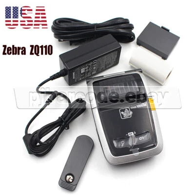 GENUINE NEW Zebra ZQ110 Mobile Thermal Label Printer Z01-0UB0B010-00 - Image 1 of 4