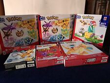 BNIB Onix Super Battle Mega Construx Pokemon Meowth Ekans Staryu Pikachu  Porygon