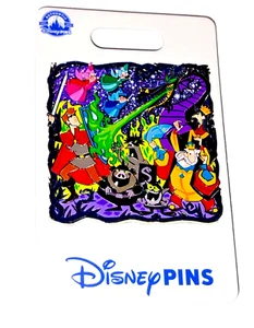 2024 Disney Parks 3 Good Fairies, Prinz Phillip, Malefiz Drache Pin # 164225 - Bild 1 von 3