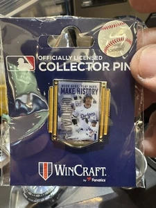 Shohei Ohtani Los Angeles Dodgers WRK HARD PLAY HARD Pin MLB - Picture 1 of 3