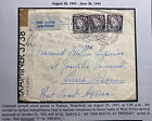 1943 Portlaw Ireland Airmail Censored Cover To St Jospeh Convent Sierra Leone