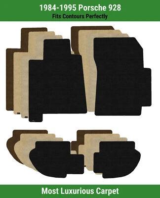 Передние и задние коврики Lloyd Luxe для Porsche 928 1984-1995 годов выпуска  - Изображение 1 из 4