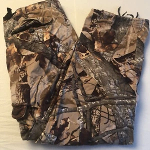 Men's Outfitters Ridge Camo Pants Realtree Hardwood 3-D Pattern Large 36/38 Hunt - Picture 1 of 16