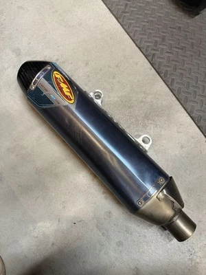 KTM DUKE 250 350 450 500EXC-F SX-F(08-16) FMF Titanium Silencer Muffler Exhaust - Image 1 of 3