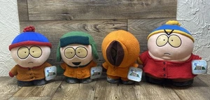 South Park 1998 Plüsch-Set Fun 4 All Cartman Stan Kenny Kyle 9 Zoll - 11 Zoll gelbe Augen - Bild 1 von 24