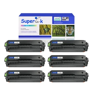 6PK CLT-K504S Czarny toner do Samsung CLX-4195FN CLP-415N CLP-475 470 CLX-4195FW - Zdjęcie 1 z 24