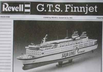 Revell 05229 G.T.S. FINNJET Silja Line 1:400 without Box Schiff Bausatz Ship Kit - Bild 1 von 4