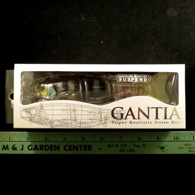 Подвесная плавучая наживка Jackall Gantia в масштабе 180 Gill Minnow JGAN180-SCG 7 дюймов 1,8 унции * - Изображение 1 из 4