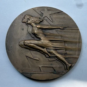 RUSSIA USSR SPORT COMITTEE BRONZE MEDAL - BEFORE 1991 - 60mm - Picture 1 of 3