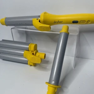 Drybar Mixologist Interchangeable Curling Styling Iron with 3 Attachments - Picture 1 of 2