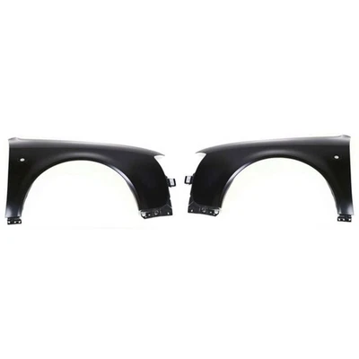 Fender For Audi A6 1998-2001 Front Left and Right w/ Side Repeater Lamp Hole Foto 1 de 4