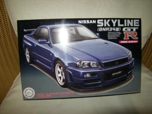 Parachoques Fujimi Nissan Skyline BNR34 GTR Nismo 1:24 en embalaje original - Imagen 1 de 1