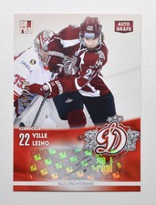 2015-16 KHL Dinamo Riga Autograph #DRG-AUT-VL Ville Leino 46/50