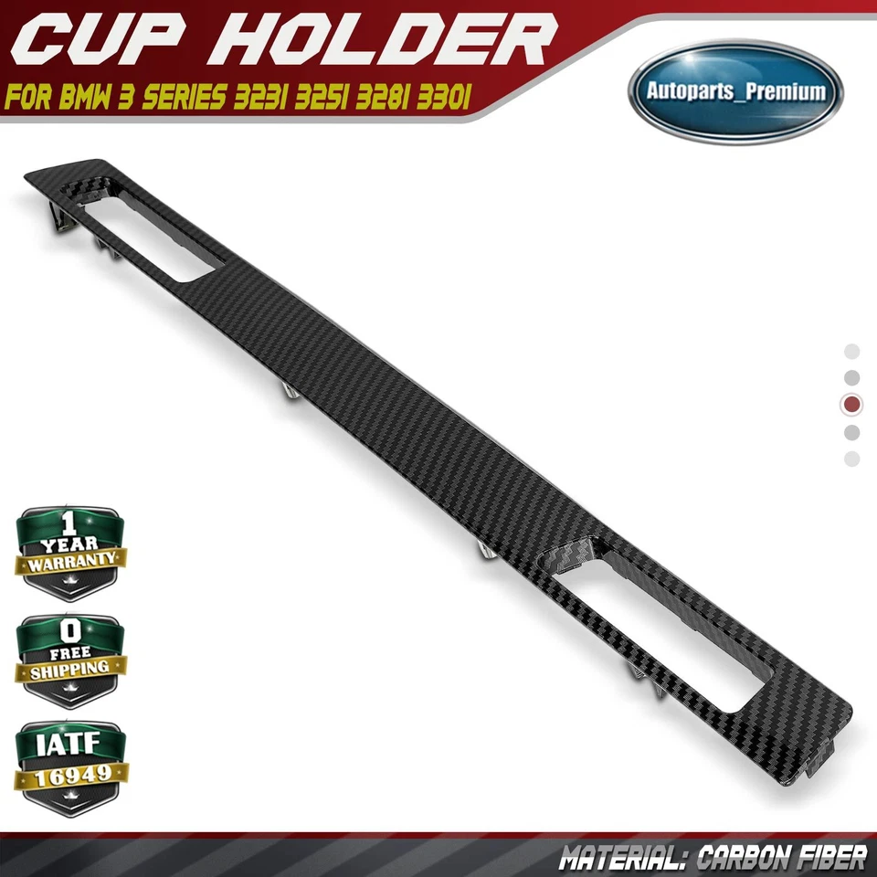 Panel envolvente portavasos para BMW Serie 3 323i 325i 328i 330i Foto 1 de 4