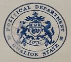 Gwalior State Political Department Crested Letter 1929 India