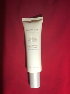 New No Box Mary Kay Medium Coverage Foundation Beige 404 Normal/Oily -Gray Cap - Picture 1 of 4