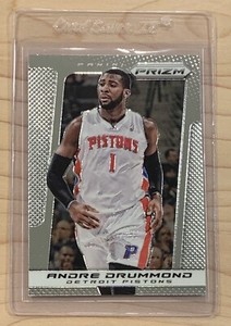 2013-14 Panini Prizm #198 ANDRE DRUMMOND 🏀 Detroit Pistons 🏀 FREE SHIPPING 🏀