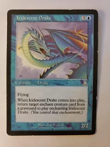 MTG Magic The Gathering Card Iridescent Drake Creature Drake Blue Urza's Destiny - Picture 1 of 2