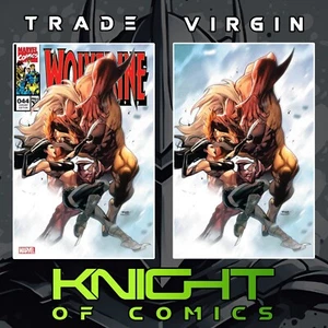 WOLVERINE #44 - STEPHEN SEGOVIA VIRGIN VARIANT EXCLUSIVE SET OF TWO NM+ - Picture 1 of 7