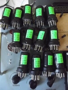 TESTED. 6J4 = 6F10, 6AC7. pentodes SVETLANA tubes. 1950-70`s. PCS13 - Picture 1 of 3