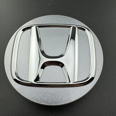 HONDA ACCORD CRV CIVIC HRV Center Cap 44732-TVA-A 2018-25 SILVER 2.375in *NICE* - Image 1 of 4